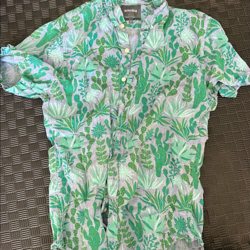 Mens Bonobos short sleeve shirt
